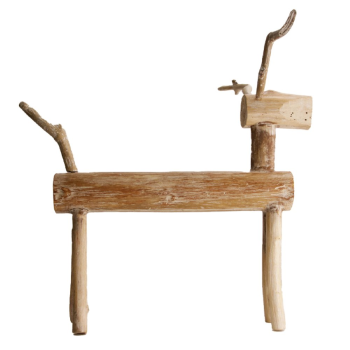 Rustikaler Hirsch